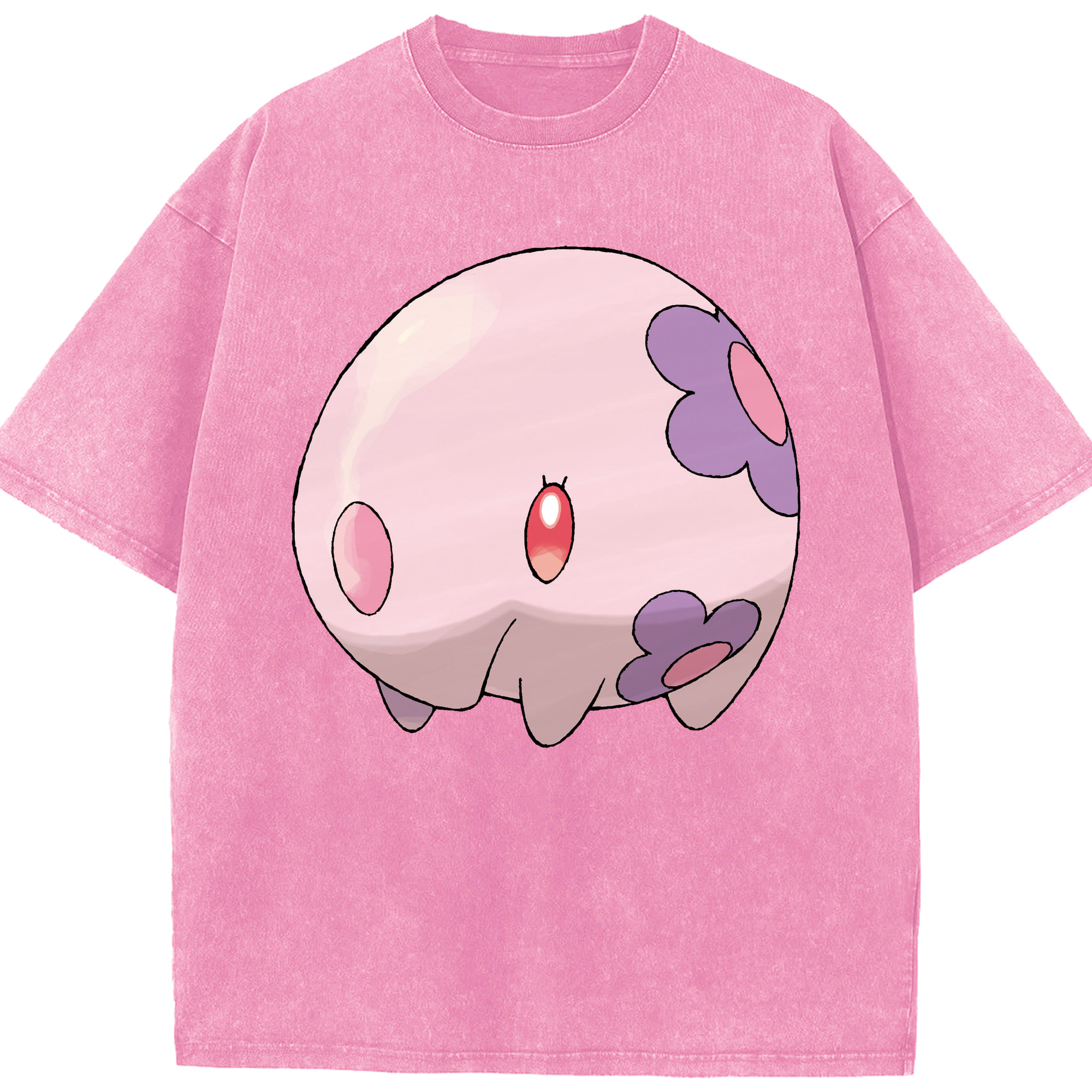 （画像用） ポケットモンスター Pokémon 綿100% ヴィンテージ風 半袖Tシャツ（フロントプリント）